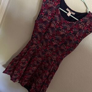 Forever 21 Navy Floral Dress